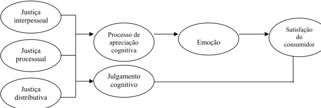 Figura 3 – Estrutura conceitual para analisar as reações emocionais nos processos de reclamação              Fonte: Schoefer e Ennew (2005, p