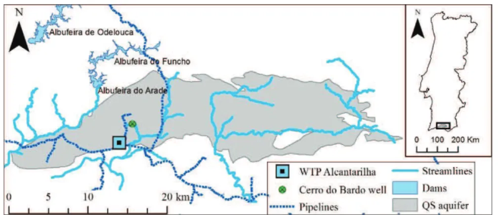 Figure 1. Location of CB well and other infrastructures of interest to the demo site PT2_6