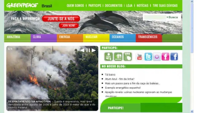 Figura 10 – Greenpeace Brasil. 