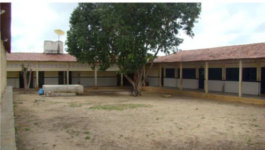 Figura 2 – Salas de aula da Escola Estadual Manoel Justiniano de Melo.  