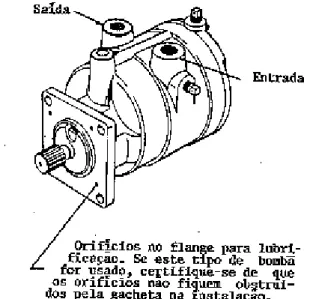 Figura 7-6 Lubrificação da bomba de vácuo. 