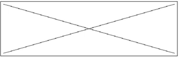 Figura 7.4: Diagonais em um retˆangulo 5. Linhas com s´ımbolos diferentes.