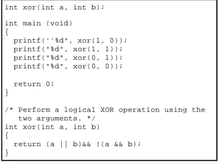 Table 2 -5.  Relational and Logical Operators