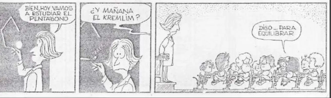 Figura 6: Tira Mafalda – PENTAGONO 