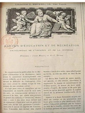 Fig. 10  – “Prospectus” do  Magasin  (1863) 