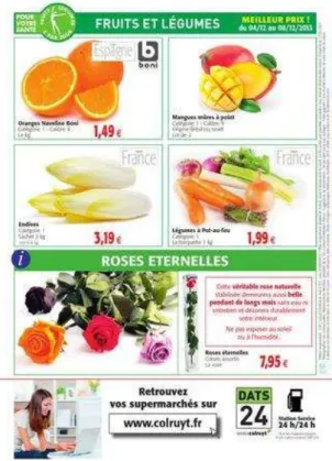 Figura 15 - Fruits et légumes - supermarché (a) 