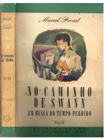 Fig. 2. Imagem da capa de No caminho de Swann, a primeira edição de 1948 do primeiro  volume de Em busca do tempo perdido