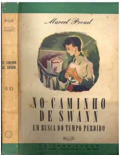 Fig. 3. Imagem da capa de No caminho de Swann, edição de 1956. 