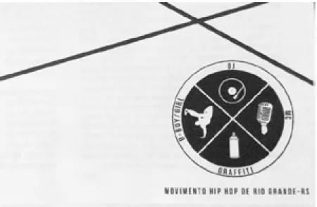 Fig. 9. Fotografia Folder informativo Movimento hip-Hop Rio Grande (2016). Fonte: Acervo pessoal.