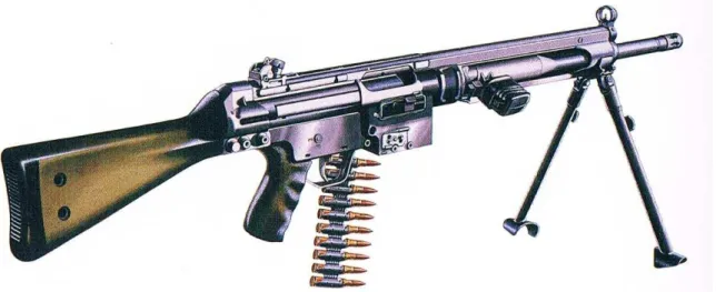 Figura 41  –  ML HK21 7,62mm  Fonte: (McNab, 2005 p.168) 