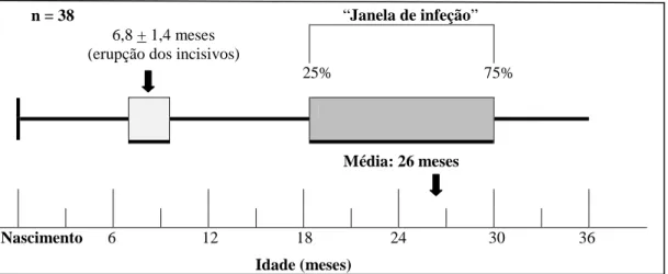 Figura 1  – “Janela de infeção”  (Adaptado de Rosa et al., 2005)  