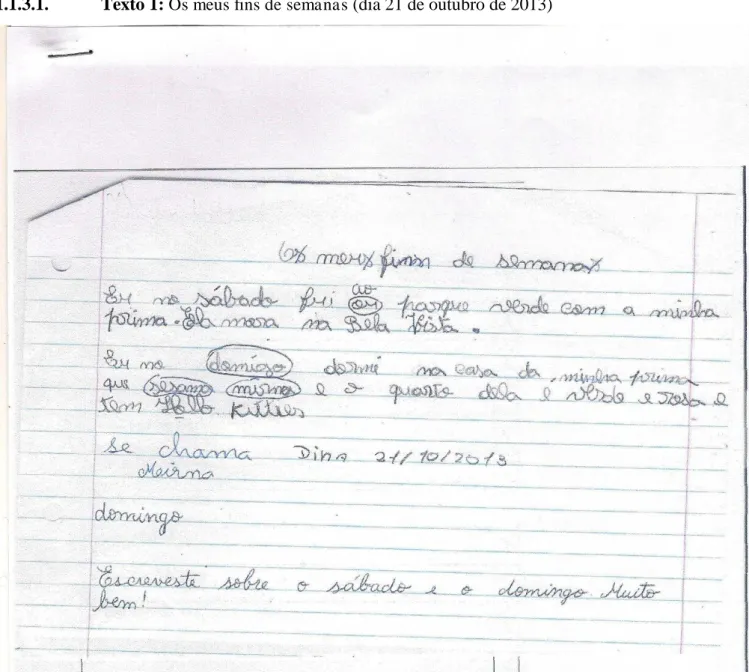 Figura 14 - Texto nº1 da Aurora 