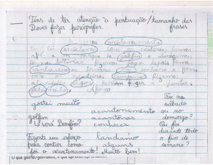 Figura 1 - Texto nº1 do José 