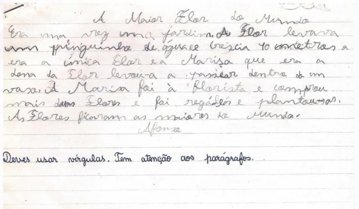 Figura 3 - Texto nº 8 do José 