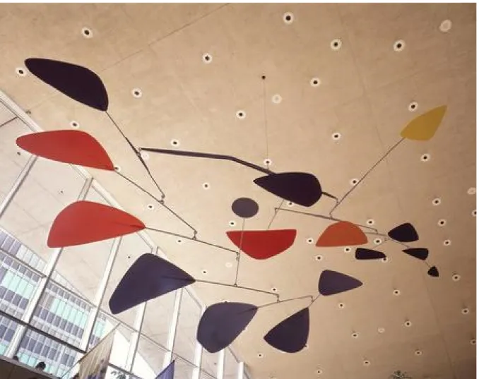 Figura 1 - Alexander Calder: 125, 1957. Chapa metálica, haste e tinta. 7,5 x 13,5 x 5m