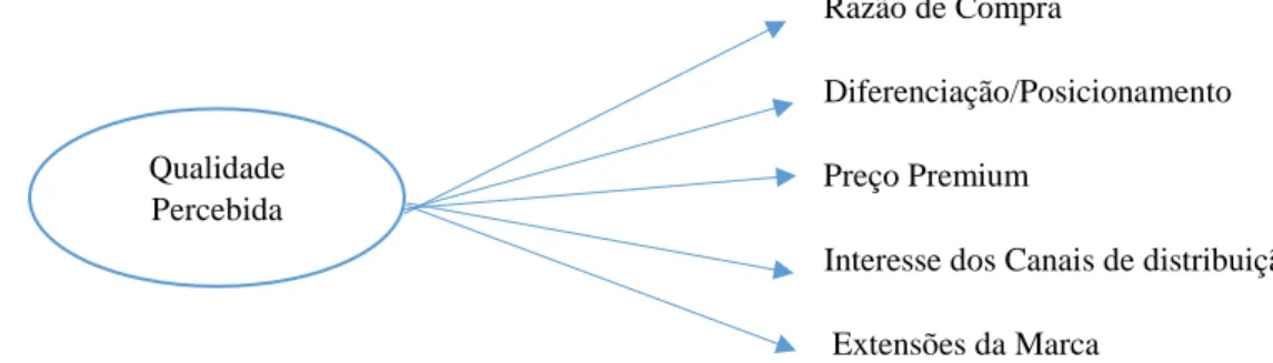Figura 2. Como a Qualidade Percebida Proporciona Valor. 