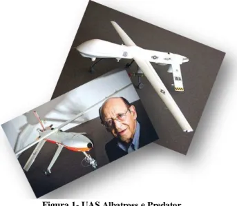 Figura 2- UAS  PredatorFigura 1- UAS Albatross e Predator