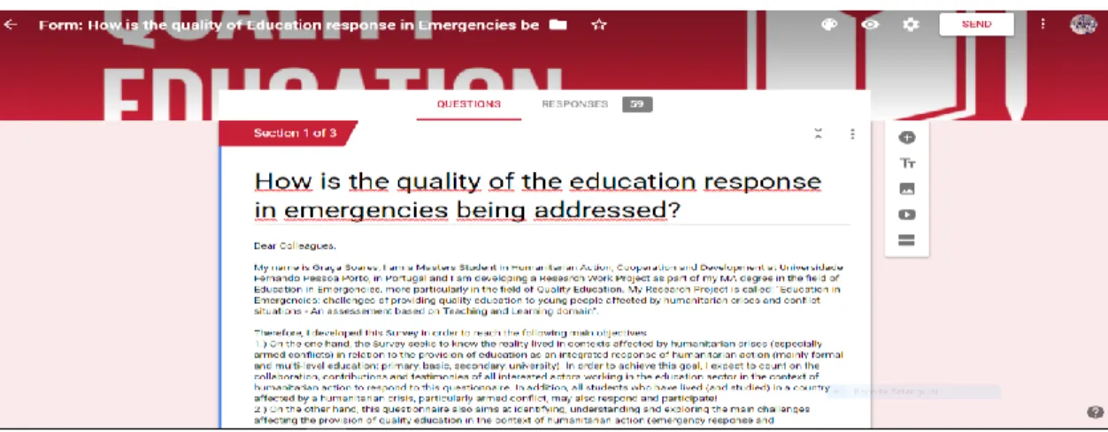 Figure 2. Short-Version Questionnaire (front page) 
