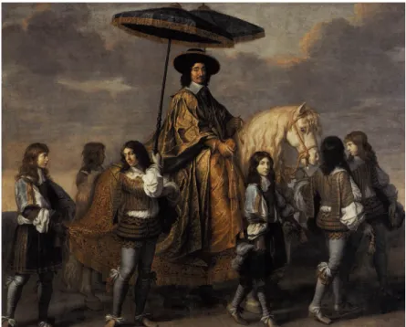 Ilustração 11. Charles Le Brun. Chanceler Séguier na Entrada de Louis XIV em  Paris em 1660