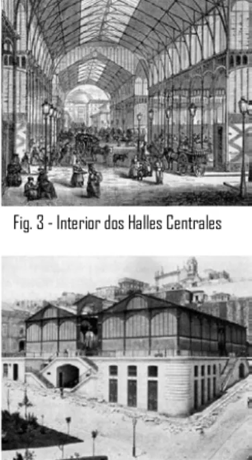 Fig. 3 - Interior dos Halles Centrales 