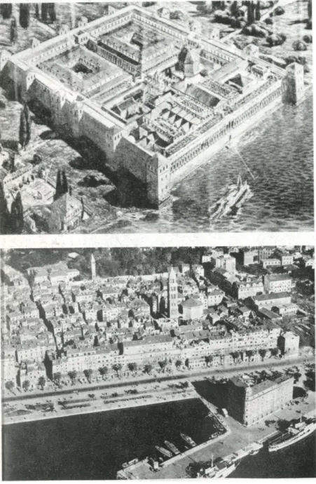 fig. 15 - Palácio Diocleciano. Split, Croácia in HERTZBERGER, Herman. 1991. 