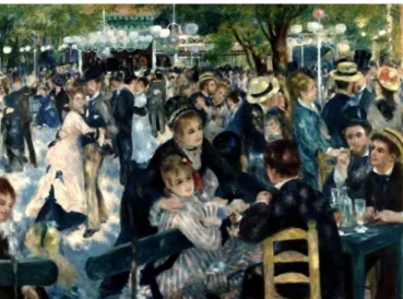 FIGURA 3 – Baile no Moulin de La Galette, Pierre-Auguste Renoir, 1876 Fonte: GOMBRICH, 2008