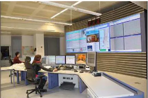 Figura 2. 6 - Centro de controlo com gestão técnica. 