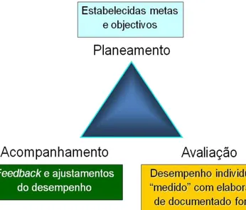 Figura 3 – Etapas do processo de avaliação  Fonte: Machado, 2006:apêndive VI 