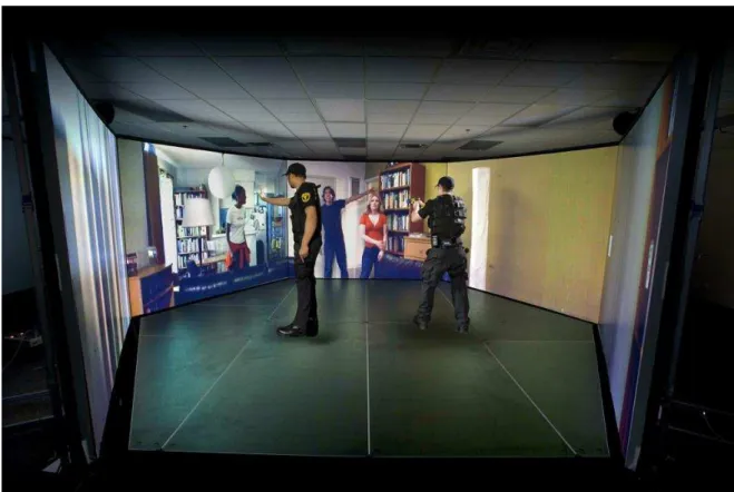 Figura 3  –  Simulador de tiro virtual  Fonte: (Wired, 2015) 