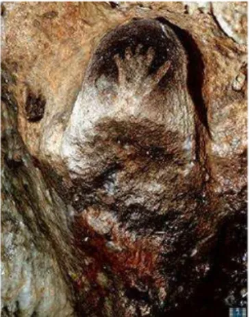 Figure 1  Gargas Cave Paintings