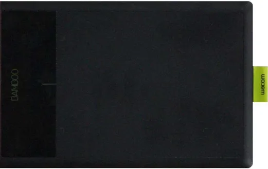 Figure 1 - Table pad used to draw in Photoshop 