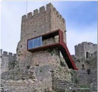 Figura 20. Alambor da Torre de menagem do Castelo de Pombal.
