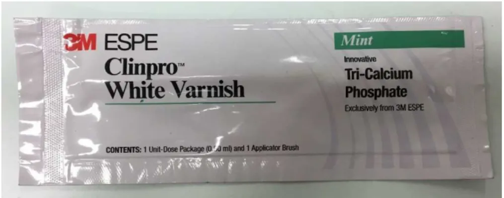 Figura 16 - Pasta de CPP-ACP (GC  Tooth Mousse, Recaldent TM ). 