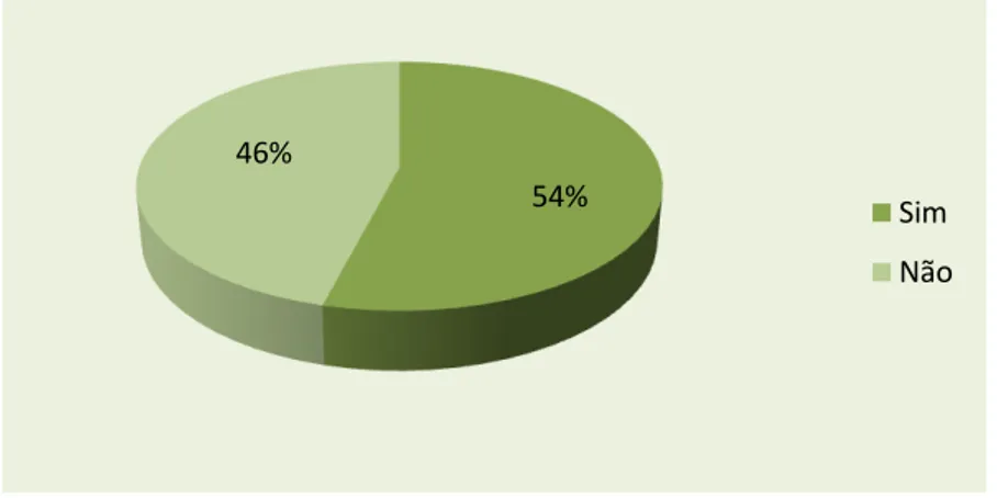 Gráfico 9 - Percentagem de enfermeiros com formação específica na área da prevenção da PAV 