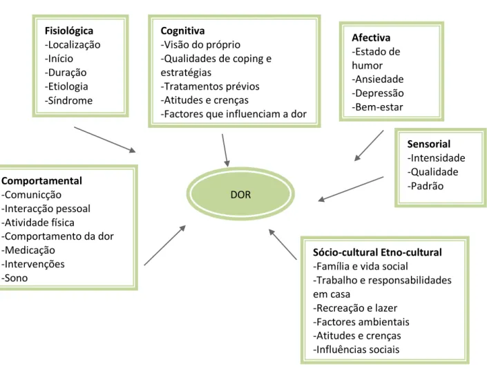 Figura 1 – Dimensões da dor 