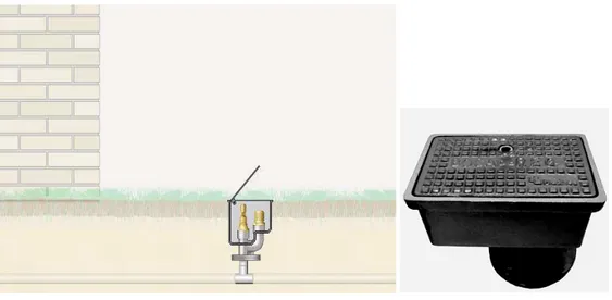 Figura 9 – Boca de rega de passeio 