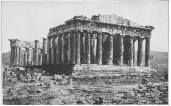 Figura 3.10  Pártenon de Atenas, 1931  Autor desconhecido 
