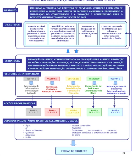 Fig 4.6 - Matriz conceptual do PNAAS 