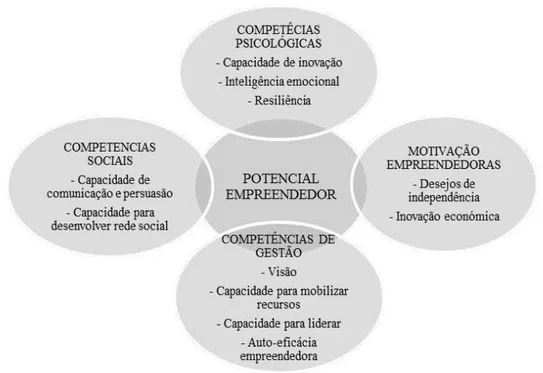 Figura 2 - Esquema do Potencial Empreendedor 