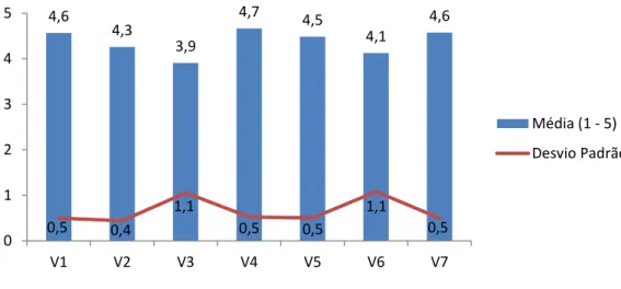 Gráfico 8  –  Avaliação de Desempenho 