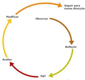 Figura 1 - Ciclo de Acção-Reflexão 5