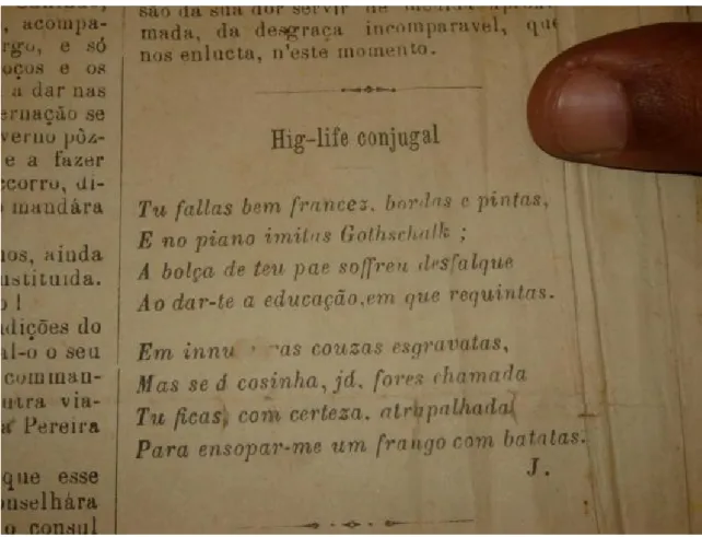 Foto tirada na Academia Brasileira de Letras. Jornal das Famílias. 1856.