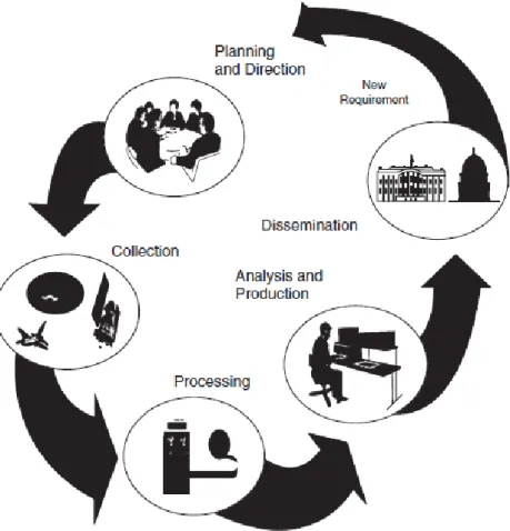 Figura 6 -  Ciclo de produção de  intelligence . 