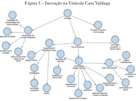 Figura 5 – Inovação na Vinícola Casa Valduga