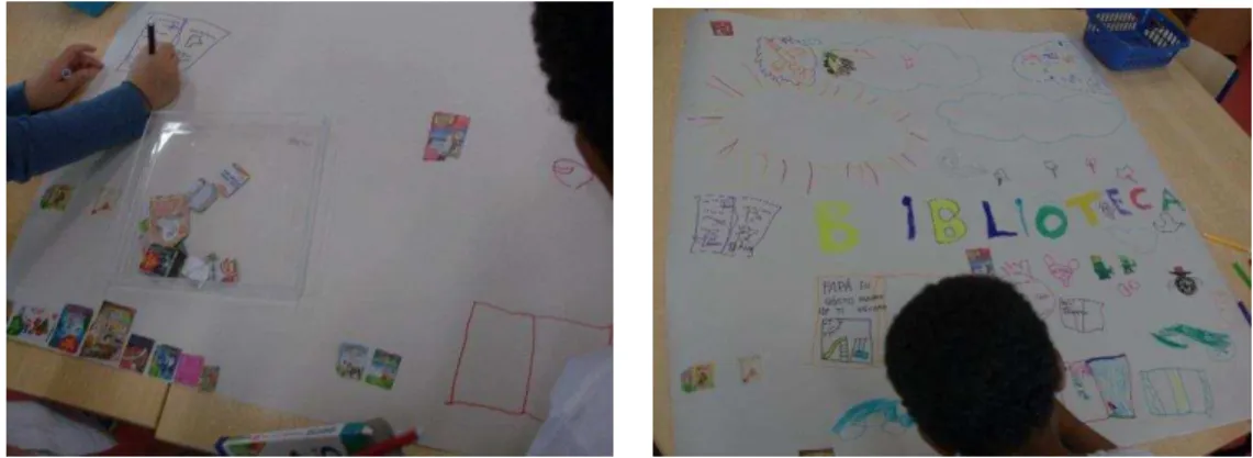 Figura 8- Construção do mural 