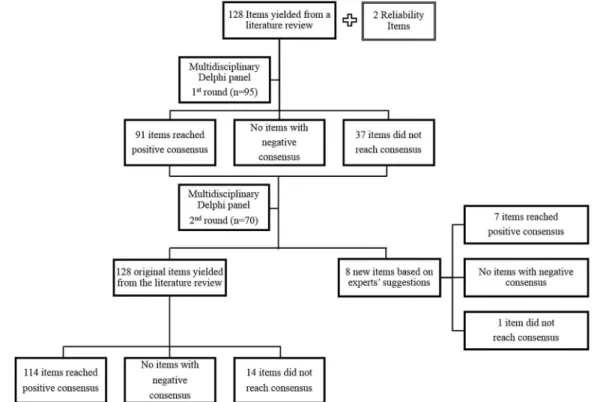 Figure 1 Overview of the Delphi results.