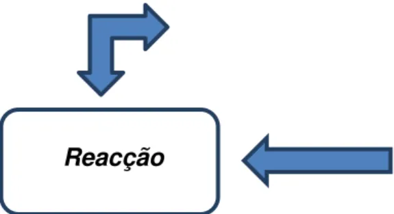 Fig. 28 Bloco &#34;Reacção&#34; e ligações respectivas