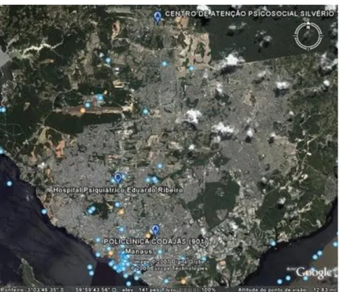 Figura 1 - Imagem de satélite da cidade de Manaus 
