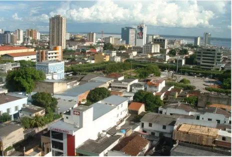 Figura 2 - Arranjo espacial da cidade de Manaus 