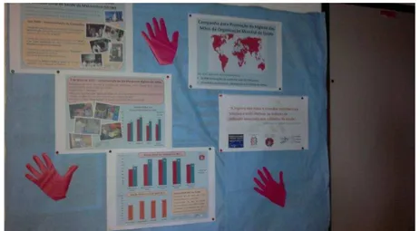 Figura  3:  Campanhã  da  Higiene  das  mãos  –  Cartaz  da  divulgação  dos  resultados anos 2009-2011 